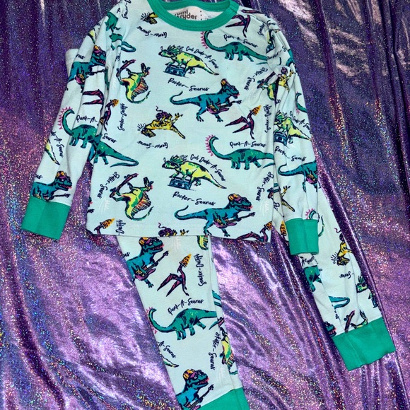 Rumi & Ryder Dinosaur Pajamas - Picture 1 of 8